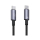 Kabel USAMS Kabel USB-C na USB-C 60W 1,2m Fast Charging stalowy